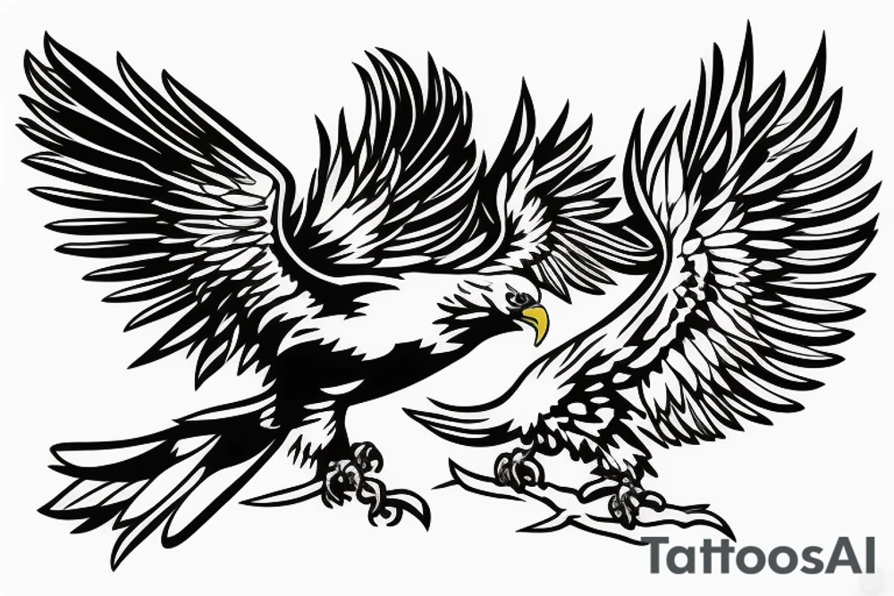 eagle tattoo idea