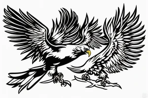 eagle tattoo idea