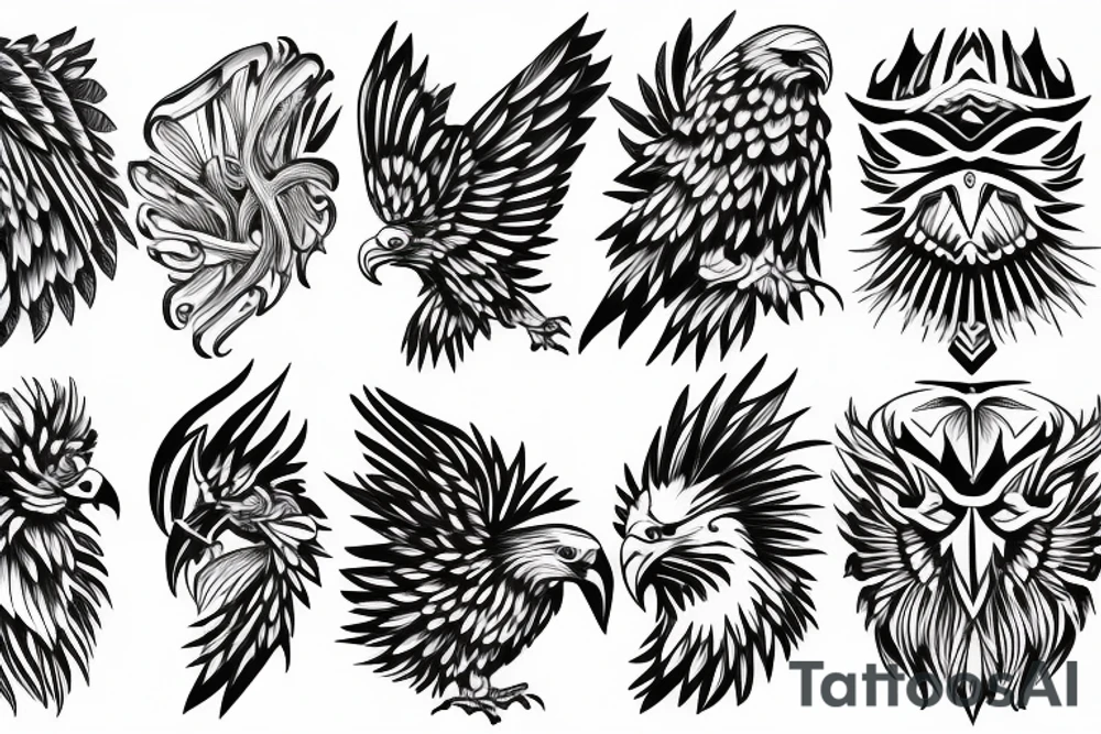 eagle tattoo idea