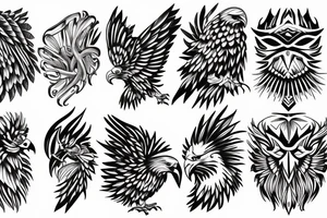 eagle tattoo idea