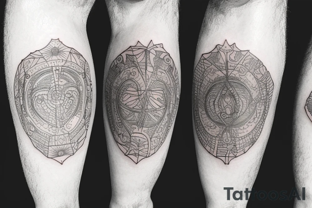 thigh tattoo for men tattoo idea