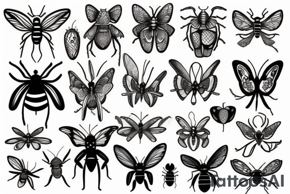 bugs tattoo idea