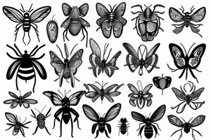 bugs tattoo idea