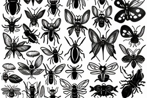 bugs tattoo idea