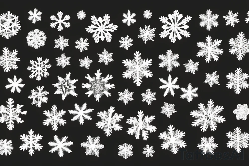 snowflake with Russian and Australian symbols in it tattoo idea snowflake with Russian and Australian symbols in it tattoo idea