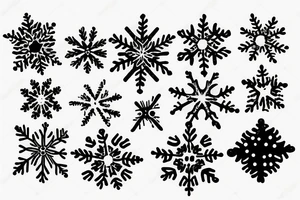 snowflake with Russian and Australian symbols in it tattoo idea
