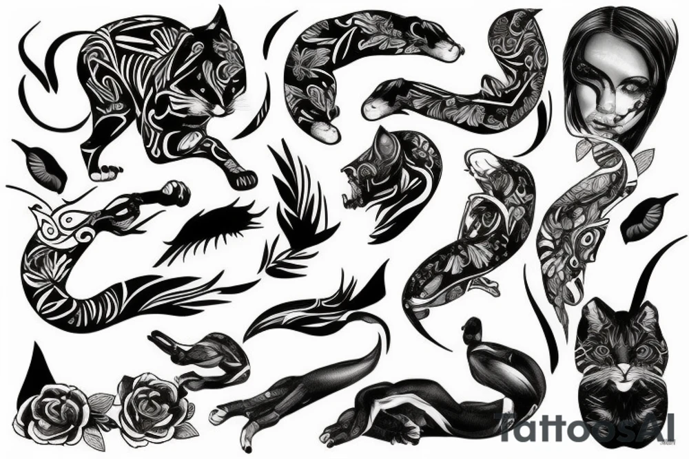 Puma tattoo idea