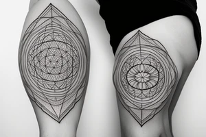 sacred geometry tattoo idea