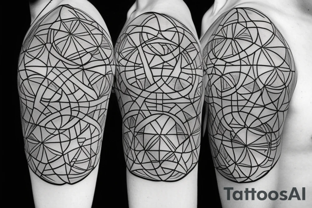 sacred geometry tattoo idea