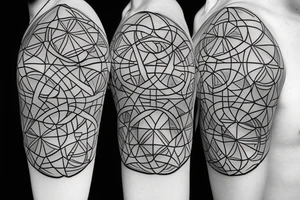 sacred geometry tattoo idea