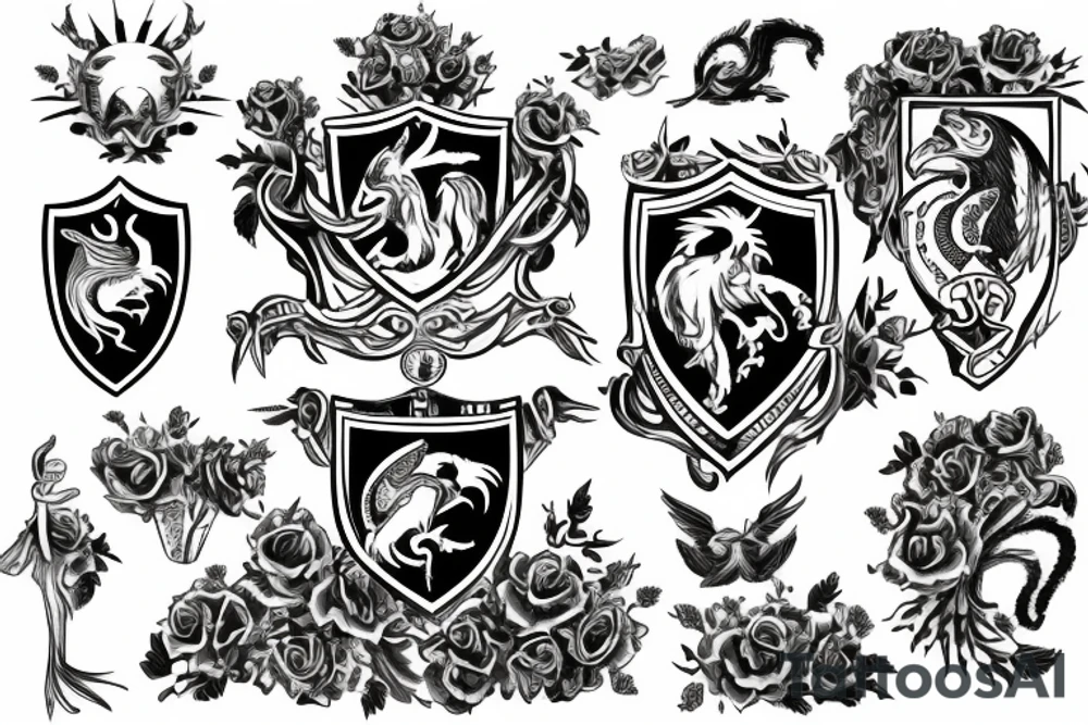 Tilley coat of arms tattoo idea