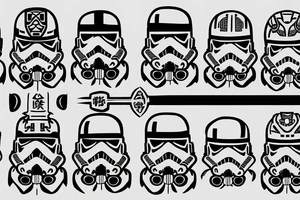 stormtrooper samurai tattoo idea