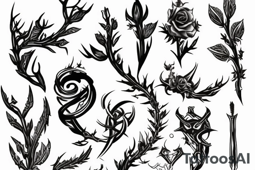 Thorns tattoo idea