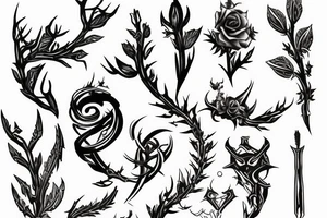 Thorns tattoo idea