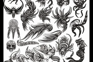 scorpio tattoo idea
