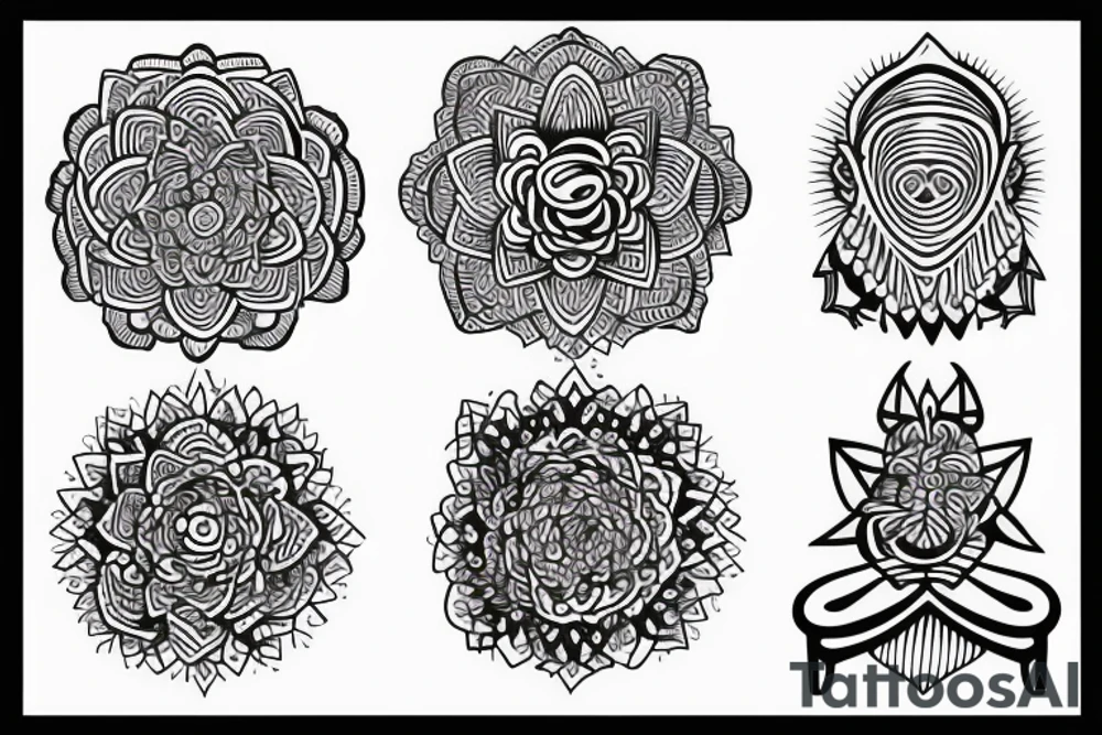meditation tattoo idea