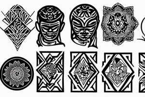 meditation tattoo idea