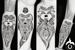NIBI IN DIFFERENT LANGUAGE tattoo idea