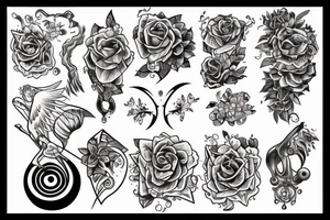 fleeting time tattoo idea