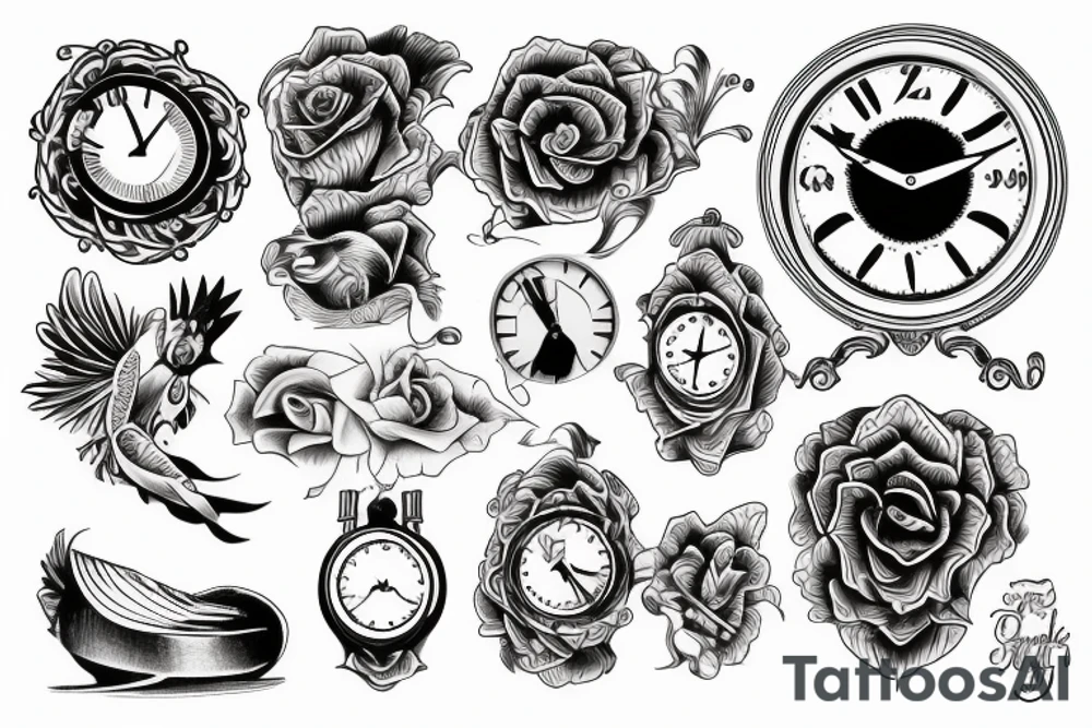 fleeting time tattoo idea