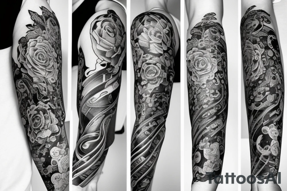 fleeting time tattoo idea
