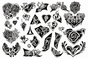 lovers tattoo idea