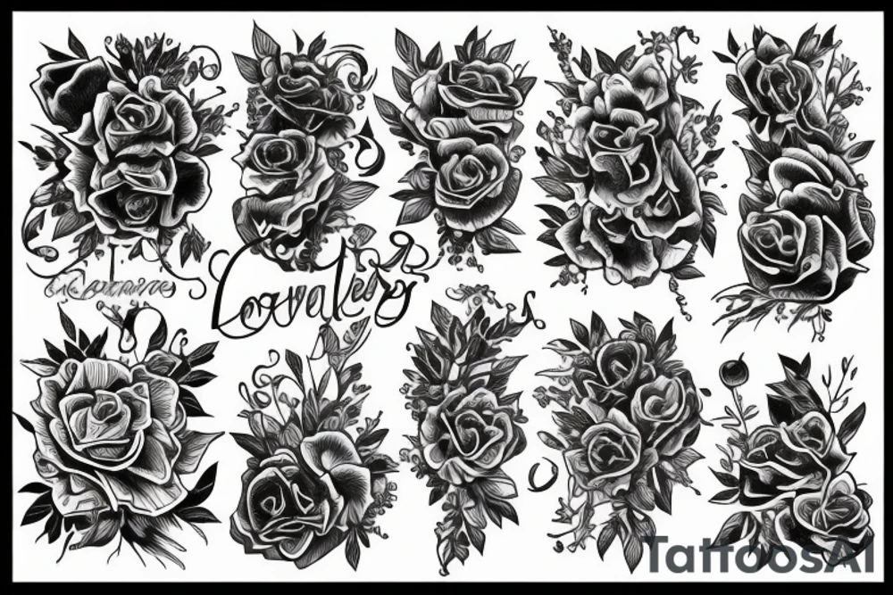 lovers tattoo idea