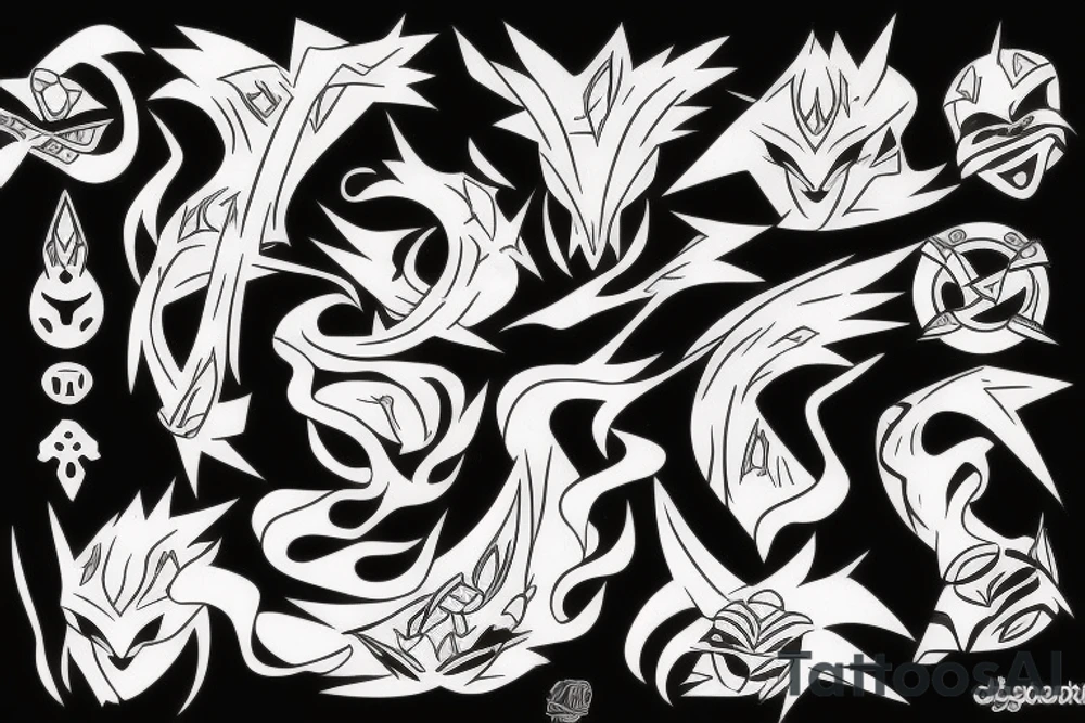 akatsuki tattoo idea
