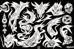 akatsuki tattoo idea