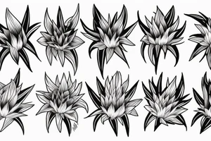 Akatsuki with red spider lilly tattoo idea