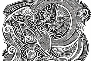 Maori tattoo design for arm tattoo idea