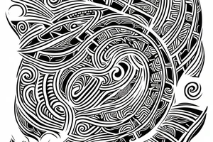 Maori tattoo design for arm tattoo idea