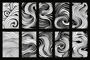 sunset wave tattoo idea