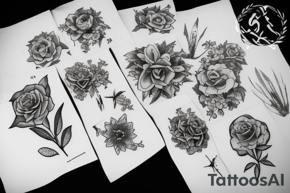 build your garden tattoo idea