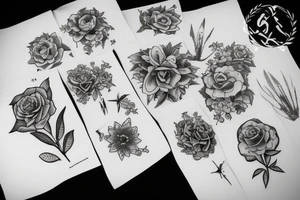 build your garden tattoo idea