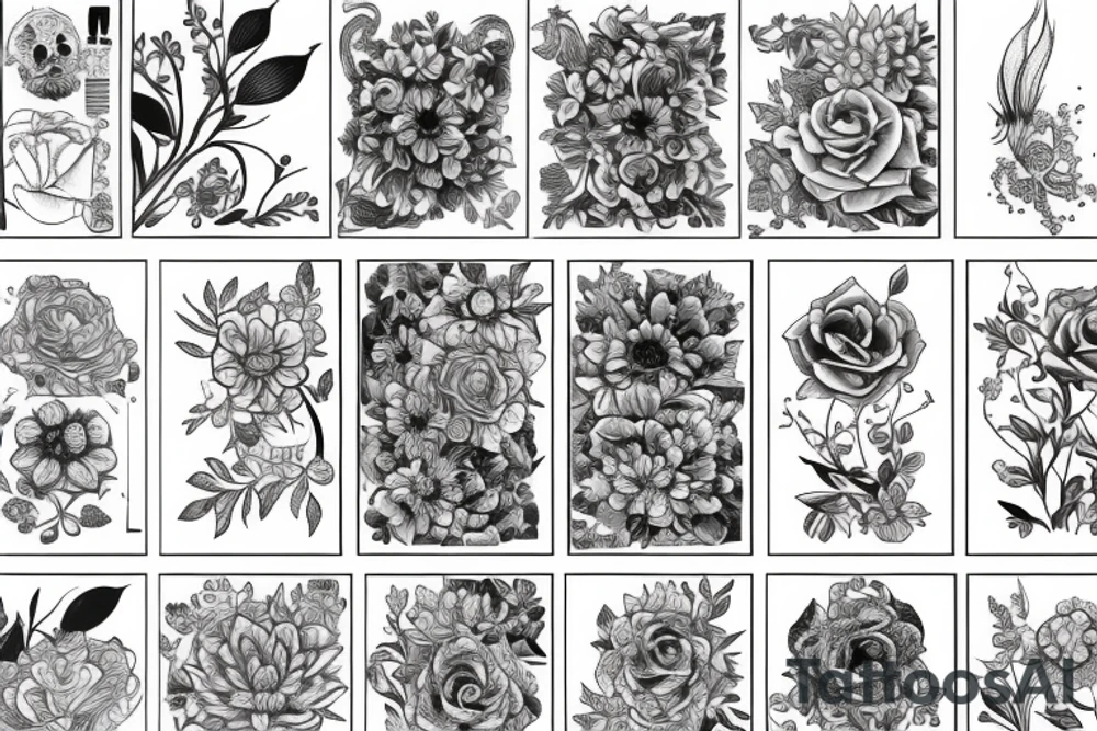 build your garden tattoo idea