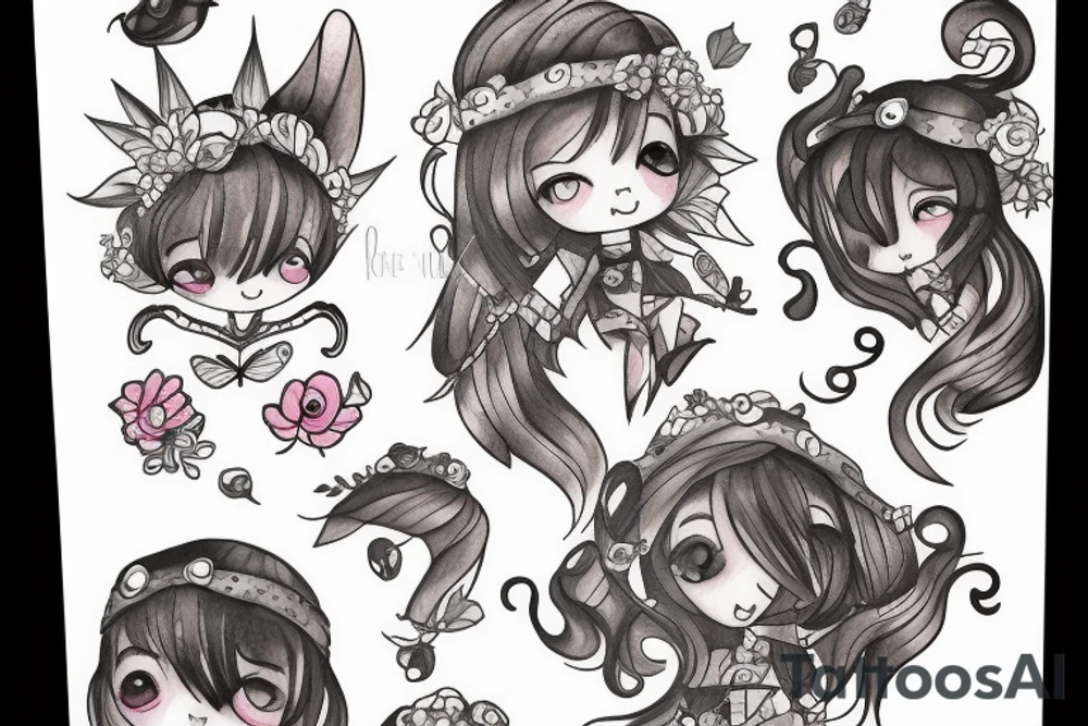 about my 5 years old daughter tattoo idea