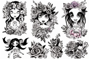 about my 5 years old daughter tattoo idea