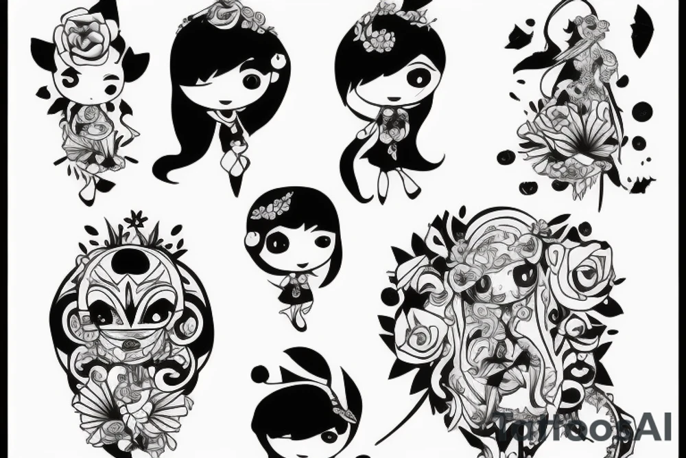 about my 5 years old daughter tattoo idea