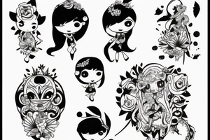 about my 5 years old daughter tattoo idea