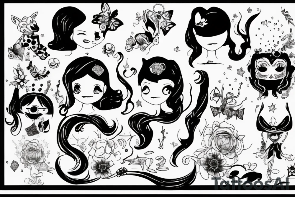 about my 5 years old daughter tattoo idea
