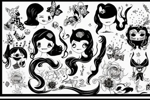 about my 5 years old daughter tattoo idea