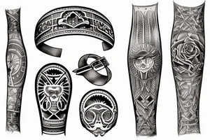 Roman Arm-Band tattoo idea