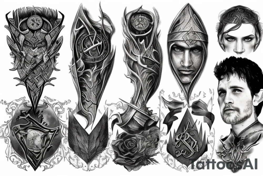 lord of the rings tattoo idea