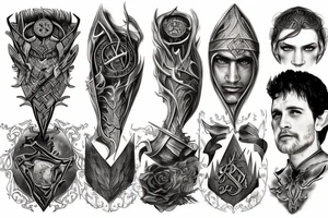 lord of the rings tattoo idea