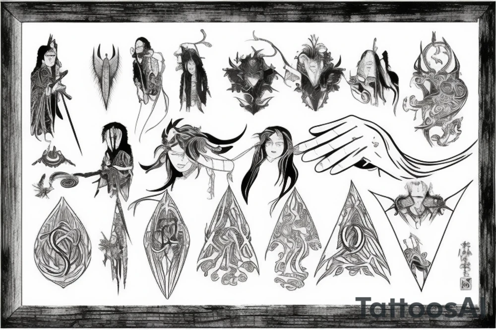 lord of the rings tattoo idea