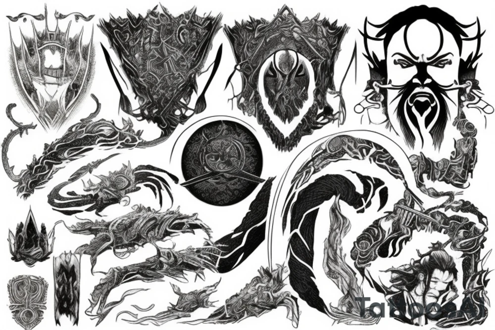 lord of the rings tattoo idea