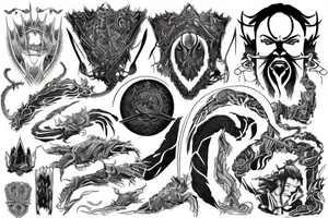 lord of the rings tattoo idea