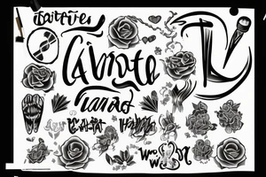 Write this word حر وحر وحر tattoo idea