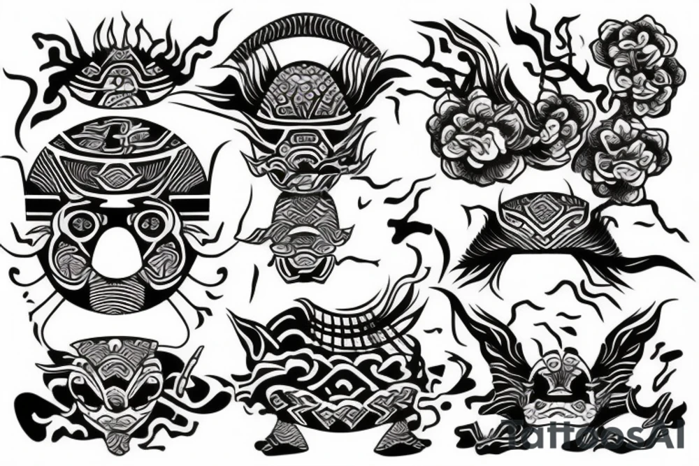 japanese style tattoo idea